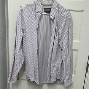 Purple/white Vineyard Vines button down